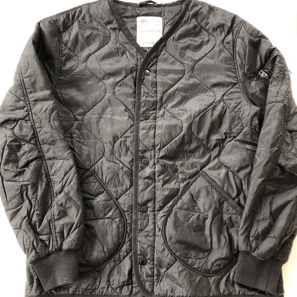 Alpha Industries “Liner” Jacket-EUC - Picture 6 of 14
